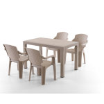 4 Golf Armchair Table Set