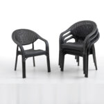 Bamboo Garden Armchair & Outdoor Lounge Armchair - Image 11