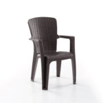 Liza Side Garden Armchair & Outdoor Lounge Armchair - Image 2