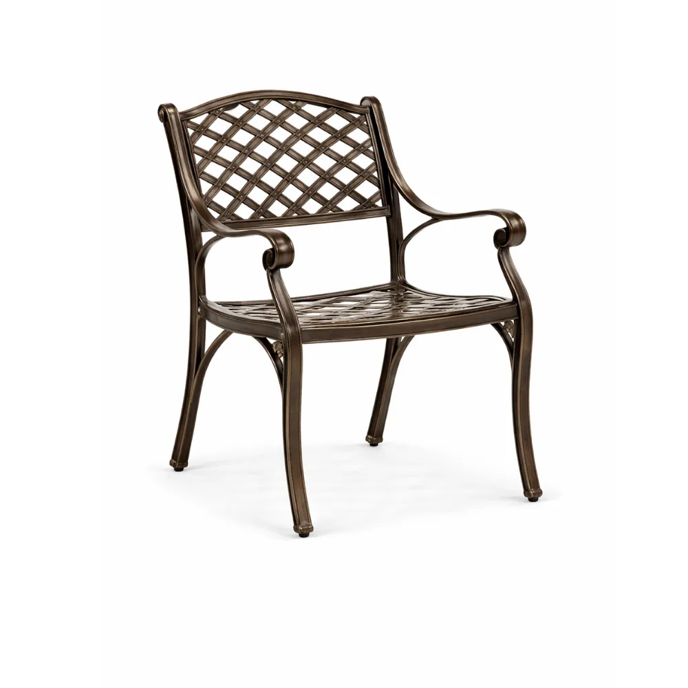 Adsız tasarım - 2026-01-07T132524.538_result Latis Cast Aluminum Armchair - Image 1